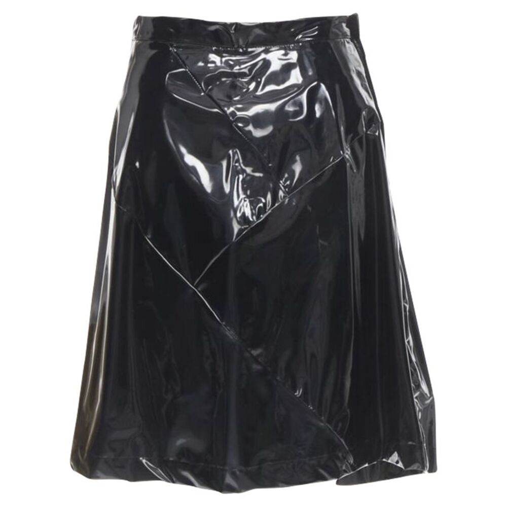 Comme Des Garcons Vinyl Flared Skirt
